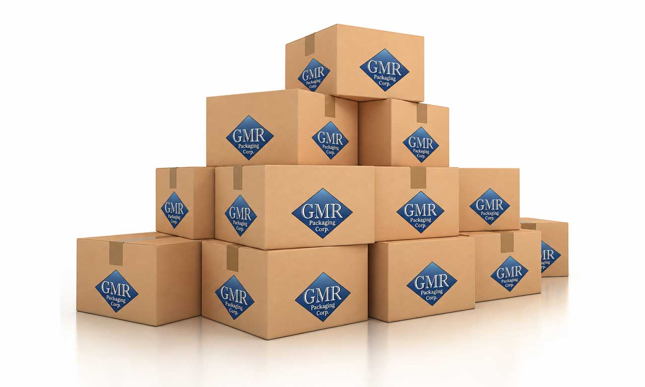 GMR Packaging Corp. custom branded corrugated boxes