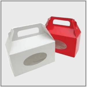White & Red Boxes