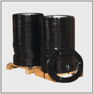 Poly strapping rolls for packaging and shipping